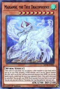 Mariamne, the True Dracophoenix [MP18-EN005] Ultra Rare | Good Games Morley