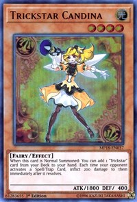 Trickstar Candina [MP18-EN037] Ultra Rare | Good Games Morley