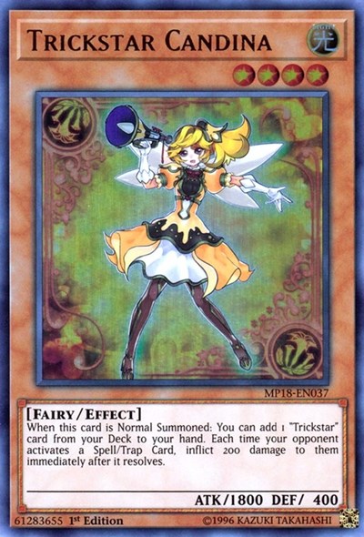 Trickstar Candina [MP18-EN037] Ultra Rare | Good Games Morley