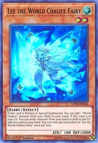 Lee the World Chalice Fairy [MP18-EN048] Ultra Rare | Good Games Morley