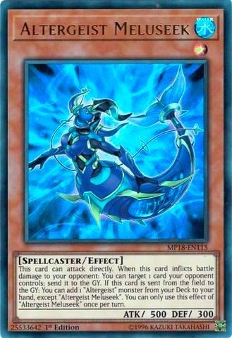 Altergeist Meluseek [MP18-EN115] Ultra Rare | Good Games Morley