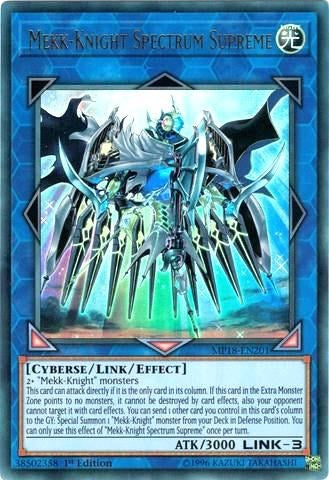 Mekk-Knight Spectrum Supreme [MP18-EN201] Ultra Rare | Good Games Morley