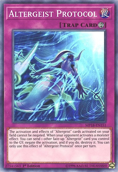 Altergeist Protocol [MP18-EN151] Super Rare | Good Games Morley