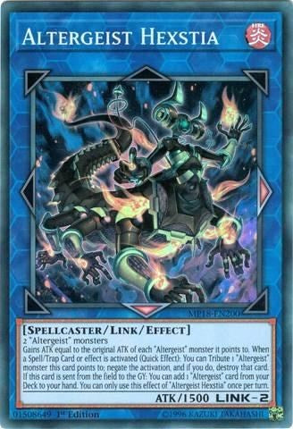 Altergeist Hexstia [MP18-EN200] Super Rare | Good Games Morley