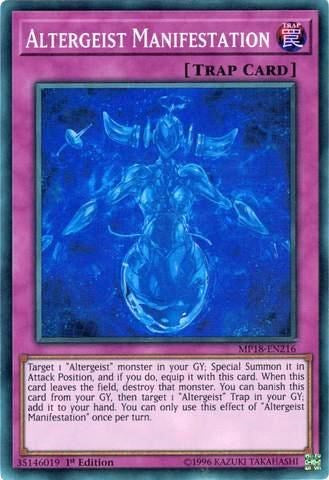 Altergeist Manifestation [MP18-EN216] Super Rare | Good Games Morley
