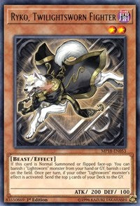 Ryko, Twilightsworn Fighter [MP18-EN053] Rare | Good Games Morley
