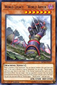 World Legacy - "World Armor" [MP18-EN117] Rare | Good Games Morley