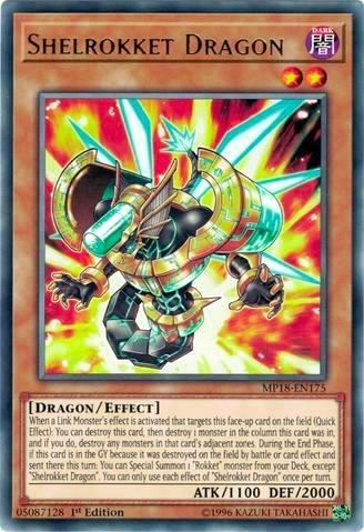 Shelrokket Dragon [MP18-EN175] Rare | Good Games Morley