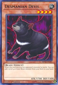Desmanian Devil [MP18-EN191] Rare | Good Games Morley