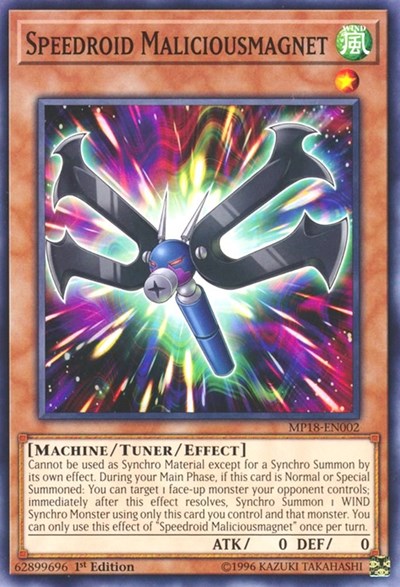 Speedroid Maliciousmagnet [MP18-EN002] Common | Good Games Morley