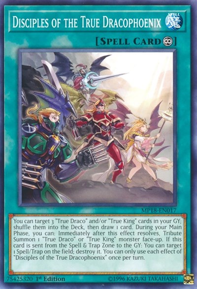 Disciples of the True Dracophoenix [MP18-EN017] Common | Good Games Morley