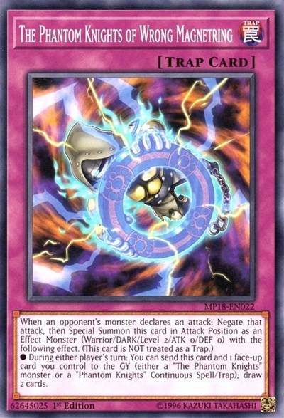 The Phantom Knights of Wrong Magnetring [MP18-EN022] Common | Good Games Morley