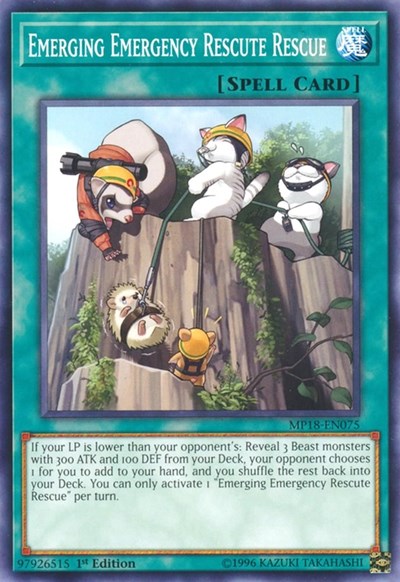 Emerging Emergency Rescute Rescue [MP18-EN075] Common | Good Games Morley