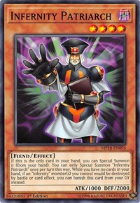 Infernity Patriarch [MP18-EN096] Common | Good Games Morley