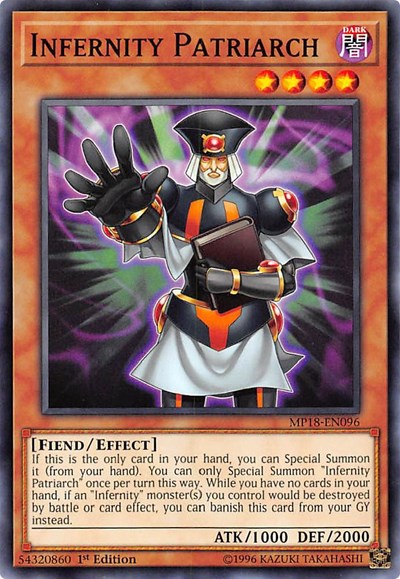 Infernity Patriarch [MP18-EN096] Common | Good Games Morley
