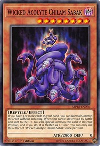 Wicked Acolyte Chilam Sabak [MP18-EN098] Common | Good Games Morley