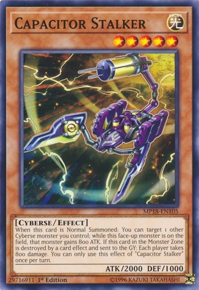 Capacitor Stalker [MP18-EN105] Common | Good Games Morley