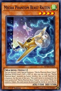 Mecha Phantom Beast Raiten [MP18-EN119] Common | Good Games Morley