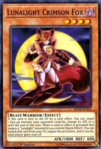 Lunalight Crimson Fox [MP18-EN163] Common | Good Games Morley