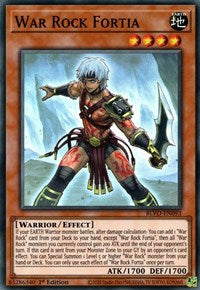 War Rock Fortia [BLVO-EN093] Super Rare | Good Games Morley