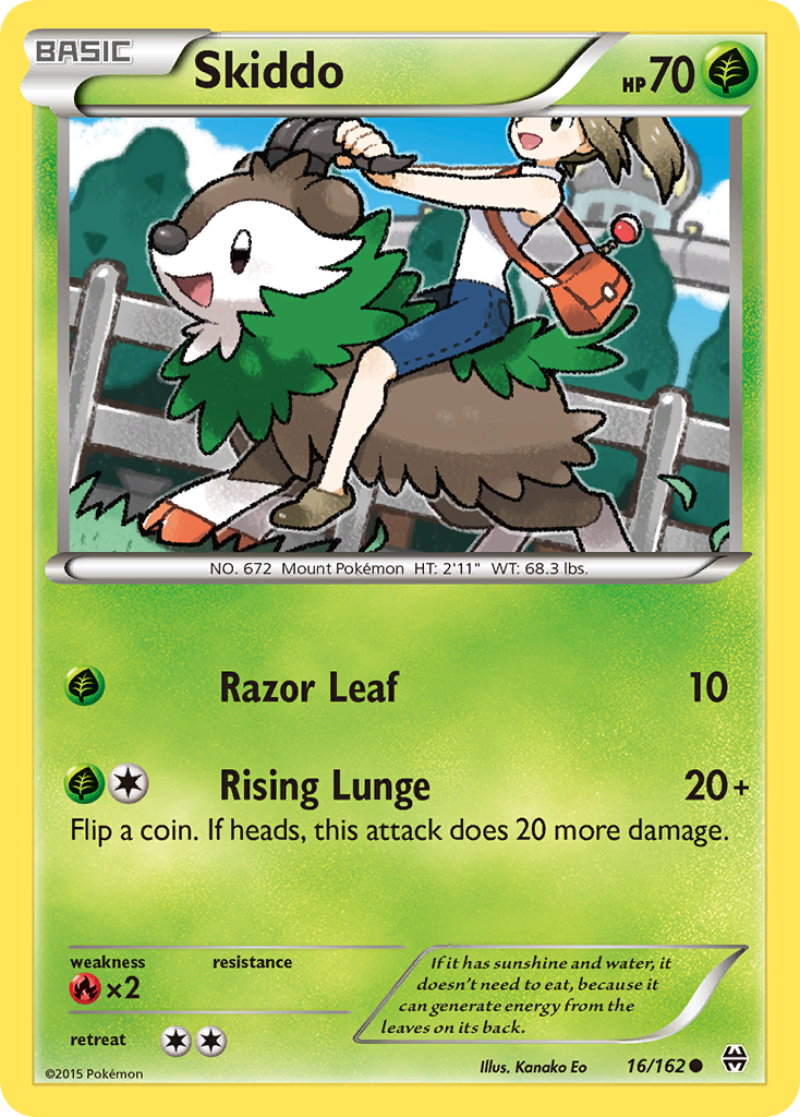 Skiddo (16/162) [XY: BREAKthrough] | Good Games Morley
