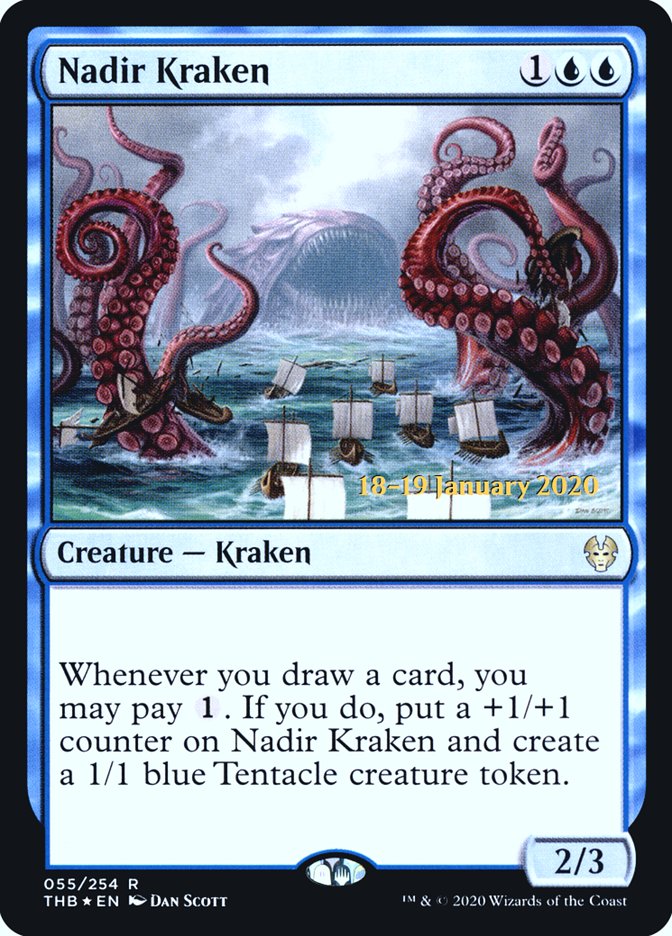 Nadir Kraken [Theros Beyond Death Prerelease Promos] | Good Games Morley