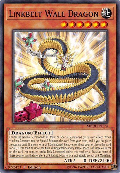Linkbelt Wall Dragon [MP18-EN174] Common | Good Games Morley