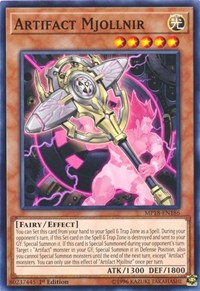 Artifact Mjollnir [MP18-EN186] Common | Good Games Morley