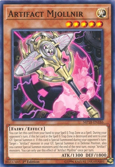 Artifact Mjollnir [MP18-EN186] Common | Good Games Morley
