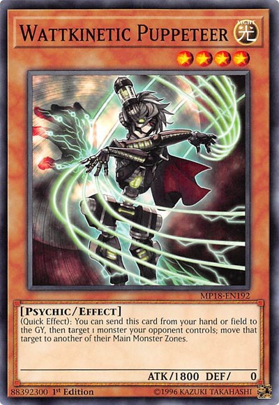 Wattkinetic Puppeteer [MP18-EN192] Common | Good Games Morley
