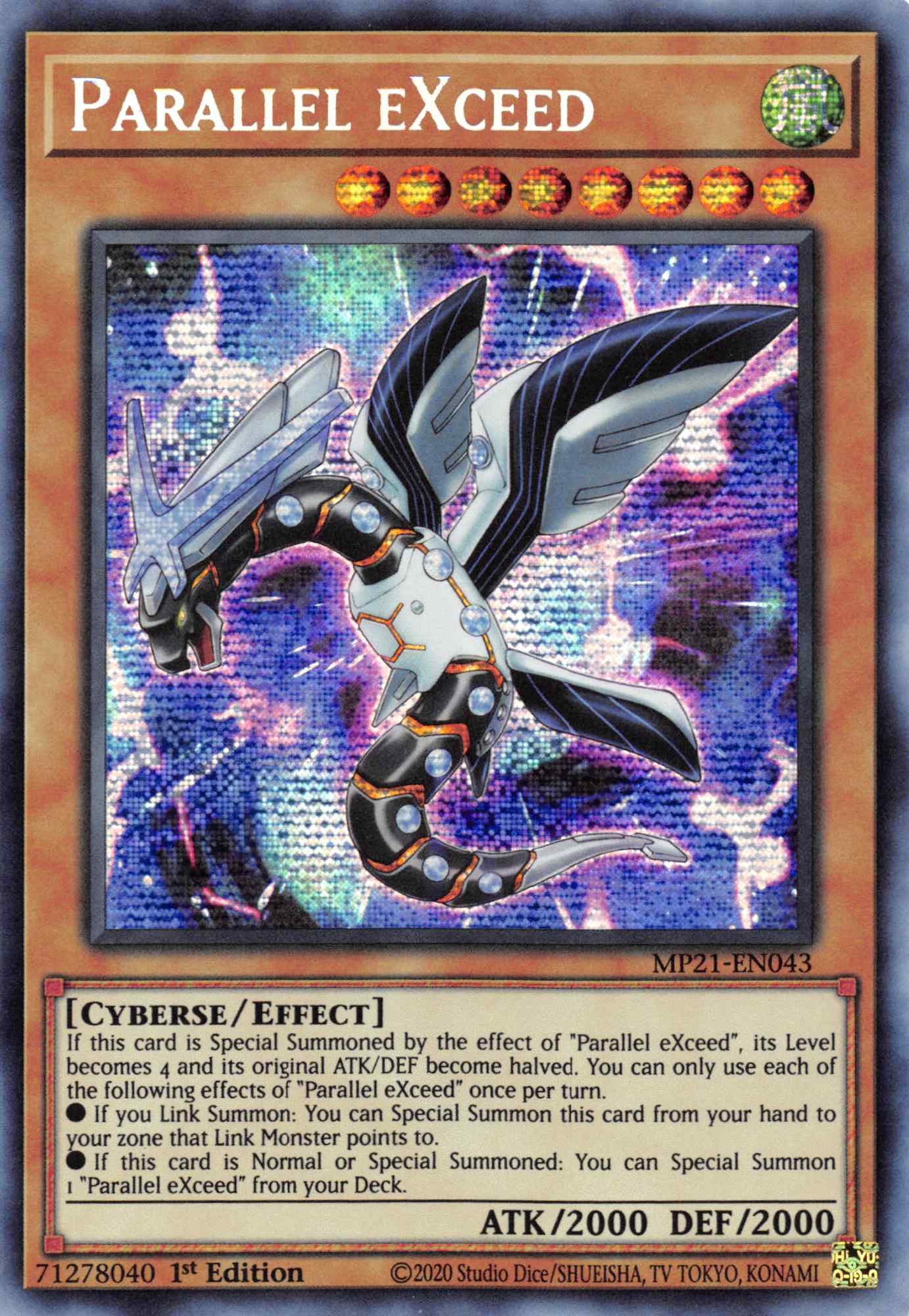 Parallel EXceed [MP21-EN043] Prismatic Secret Rare | Good Games Morley