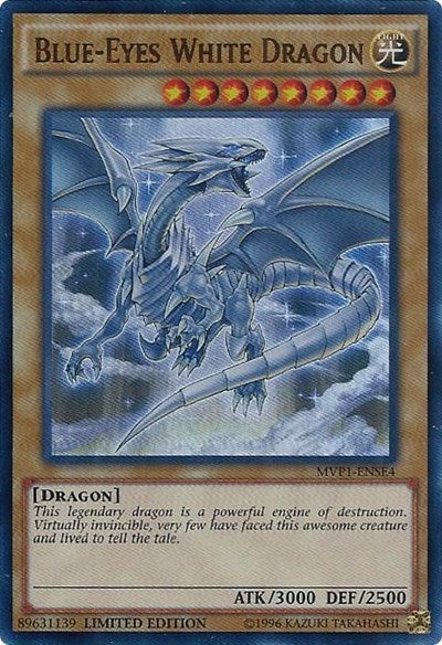 Blue-Eyes White Dragon [MVP1-ENSE4] Ultra Rare | Good Games Morley
