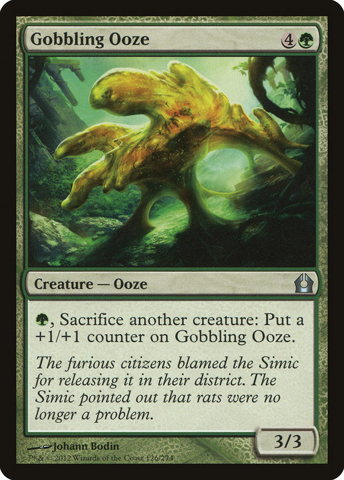 Gobbling Ooze [Return to Ravnica] | Good Games Morley