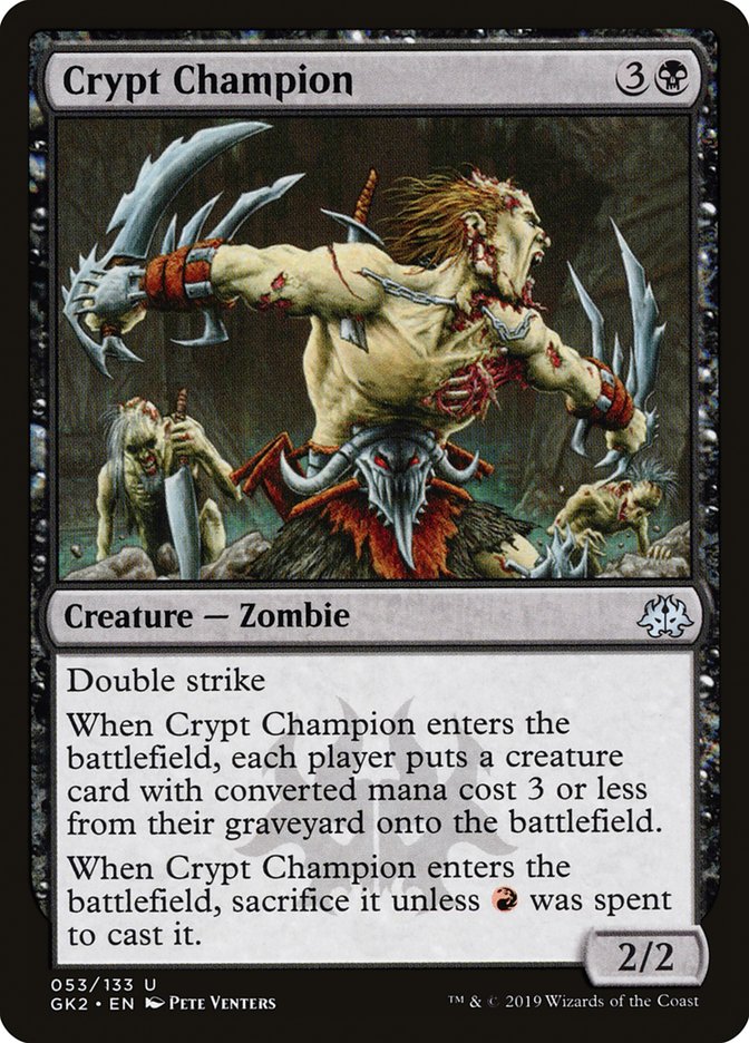 Crypt Champion [Ravnica Allegiance Guild Kit] | Good Games Morley