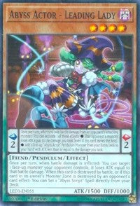 Abyss Actor - Leading Lady [LED3-EN051] Common | Good Games Morley