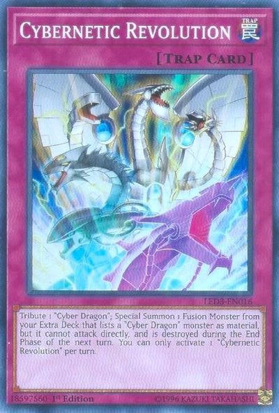 Cybernetic Revolution [LED3-EN016] Super Rare | Good Games Morley