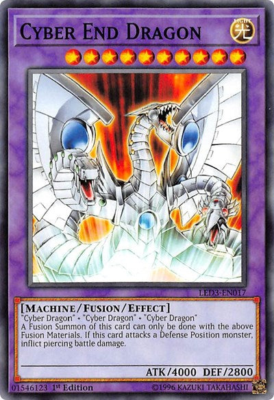 Cyber End Dragon [LED3-EN017] Common | Good Games Morley