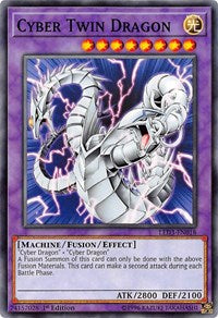 Cyber Twin Dragon [LED3-EN018] Common | Good Games Morley