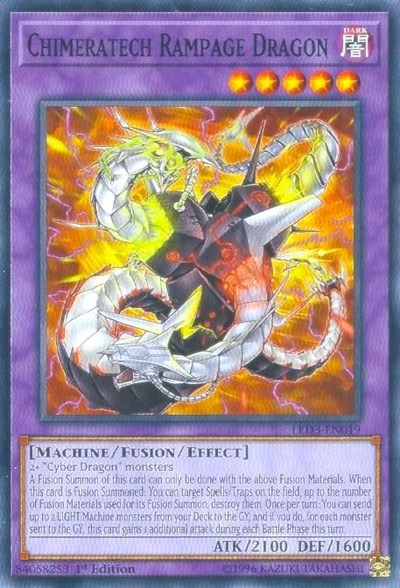 Chimeratech Rampage Dragon [LED3-EN019] Common | Good Games Morley