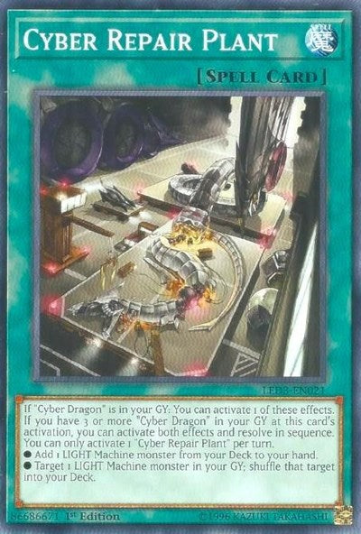 Cyber Repair Plant [LED3-EN021] Common | Good Games Morley