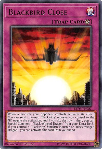 Blackbird Close [LED3-EN027] Rare | Good Games Morley