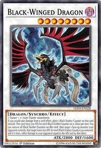 Black-Winged Dragon [LED3-EN028] Common | Good Games Morley