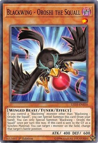 Blackwing - Oroshi the Squall [LED3-EN030] Common | Good Games Morley
