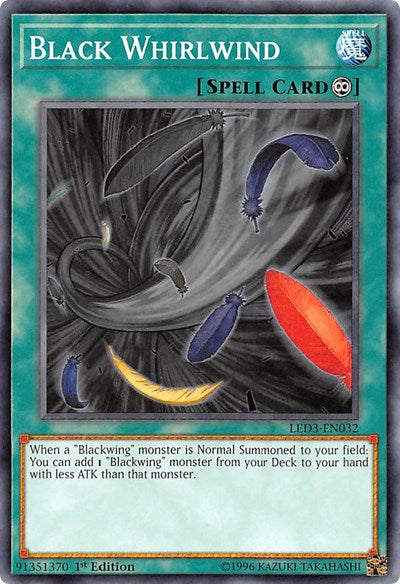Black Whirlwind [LED3-EN032] Common | Good Games Morley