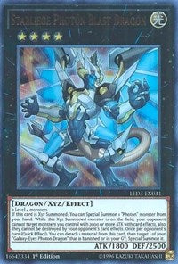 Starliege Photon Blast Dragon [LED3-EN034] Ultra Rare | Good Games Morley