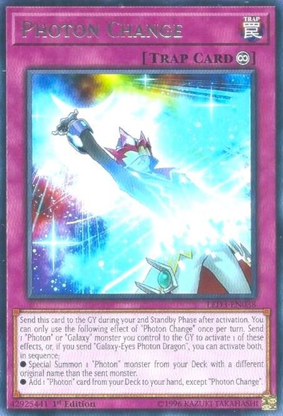 Photon Change [LED3-EN038] Rare | Good Games Morley