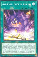 Abyss Script - Rise of the Abyss King [LED3-EN054] Common | Good Games Morley