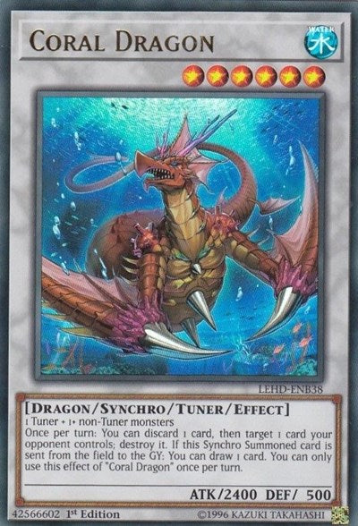 Coral Dragon [LEHD-ENB38] Ultra Rare | Good Games Morley