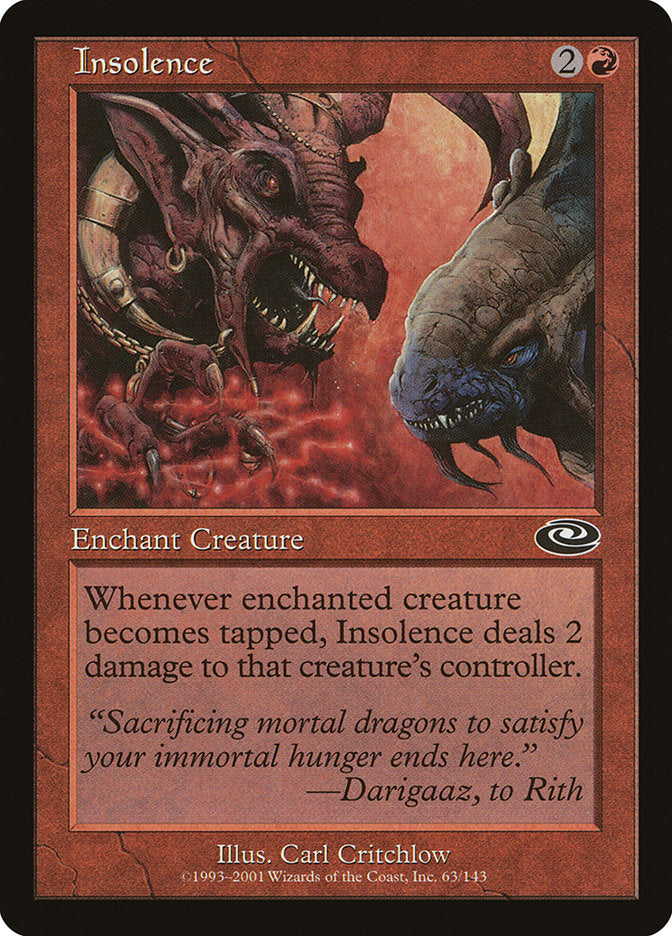 Insolence [Planeshift] | Good Games Morley