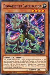 Dinowrestler Capoeiraptor [SOFU-EN006] Common | Good Games Morley